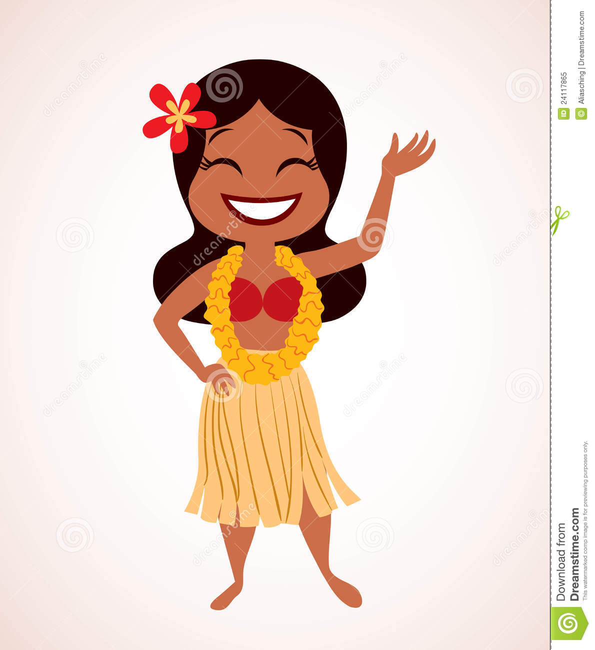 Hula Girl Stock Image Image 9