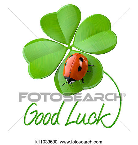 Stock Illustration - Lucky symbols. Fotosearch - Search Clipart,  Illustration Posters, Drawings and