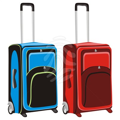 suitcase clipart