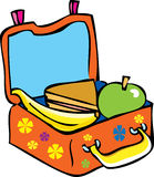 lunch box clipart black and w