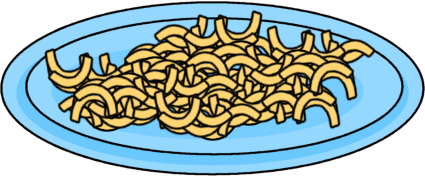 Macaroni And Cheese Clip Art Image Of A Plate Of Macaroni And Cheese