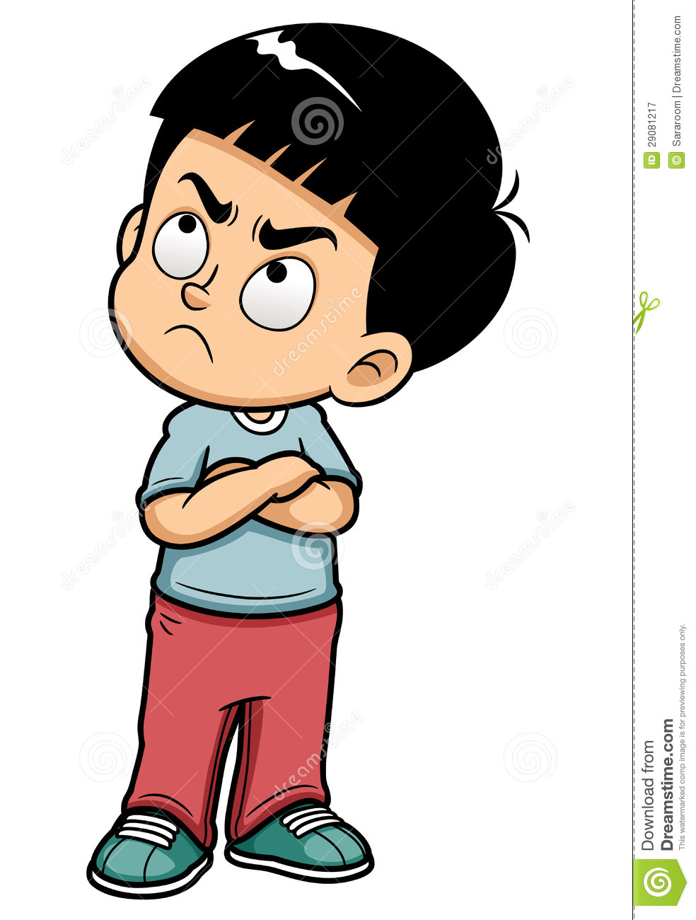 Mad Boy Clipart - Mad Clip Art