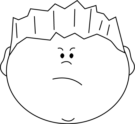 Mad face angry face clip art clipart