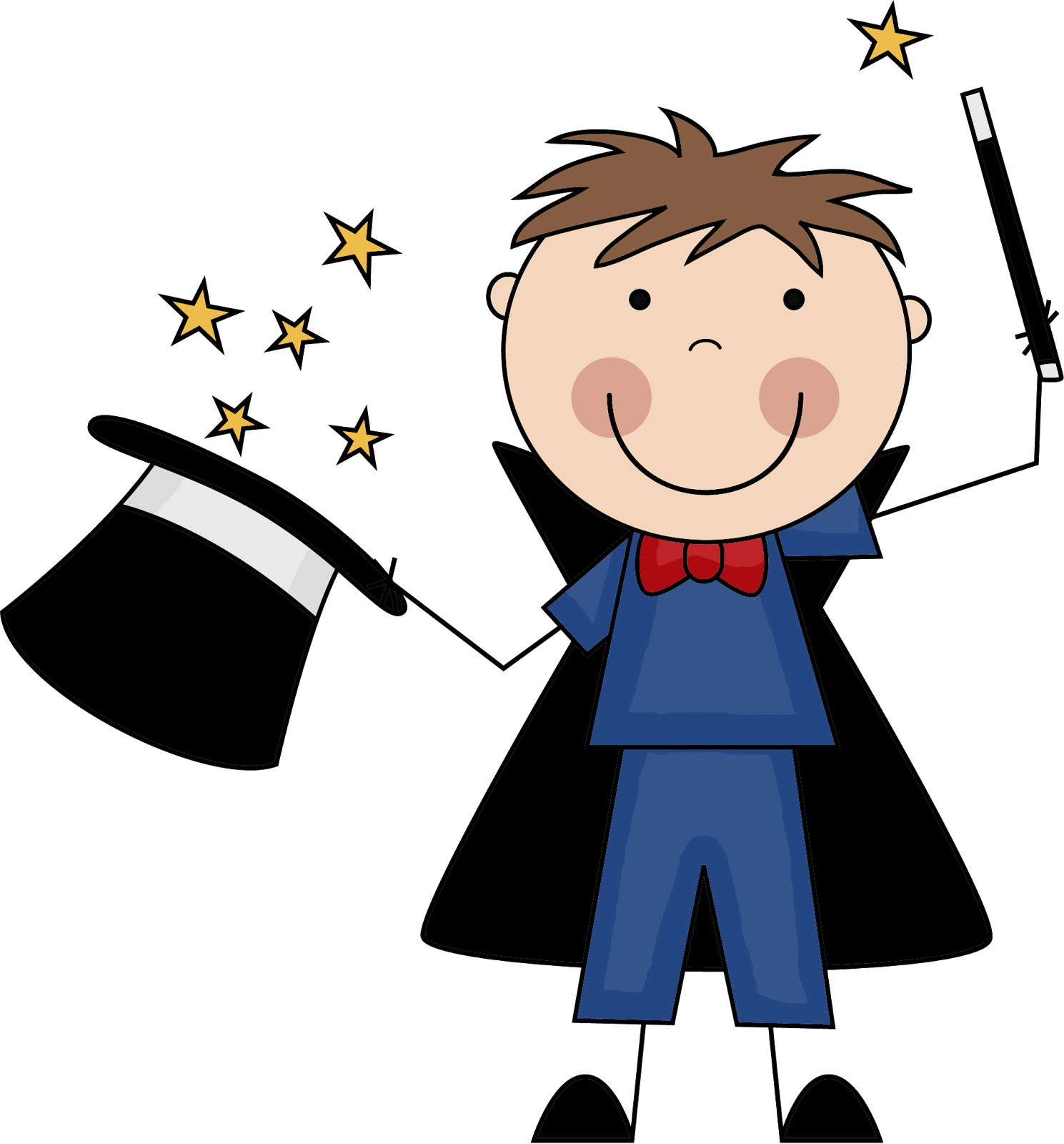 Animated Magician Clipart