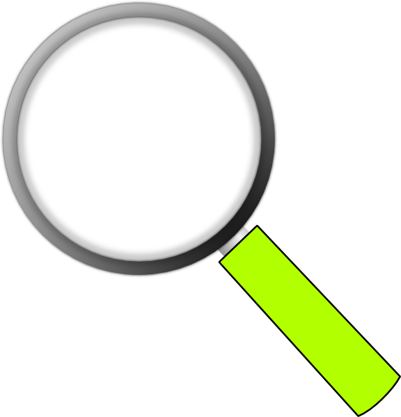 magnifying glass clipart tran - Transparent Clipart