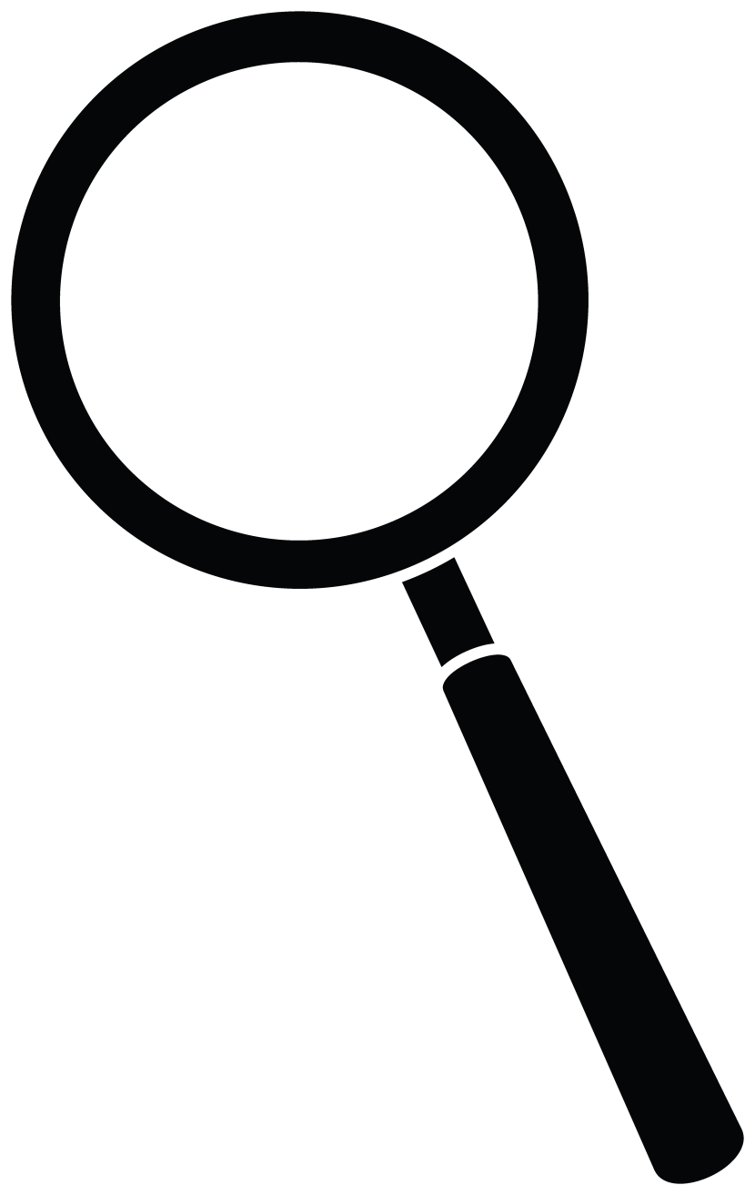 Clipart magnifying glass .