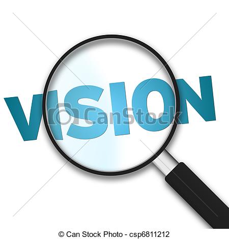 ... Magnifying Glass - Vision - Magnifying Glass with the word.