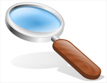 magnifying-glass-wood-handle - Magnifying Glass Clipart Free