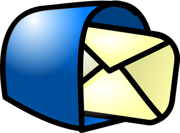 Mail symbol clipart