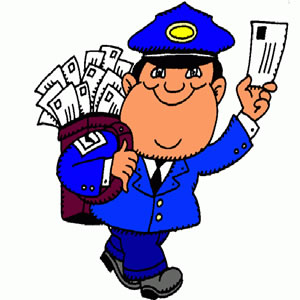 Mail Carrier Clipart; Us Mail