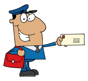 Mailman Clipart Image: Mail .