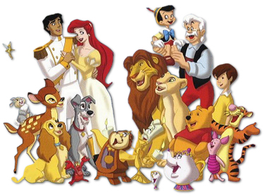 Main Disney Characters Clipart. this is disneys family walt .