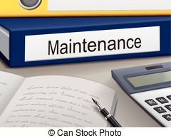 ... maintenance binders isola - Maintenance Clip Art