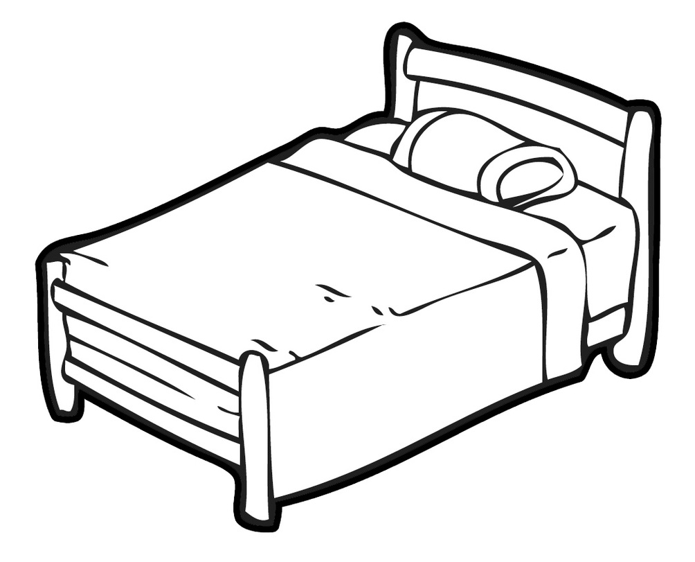 Double Bed Clip Art Download
