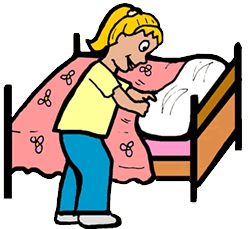 Make My Bed Clipart - Make Clipart