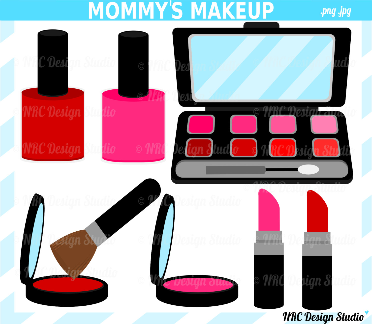 makeup clipart - Make Up Clipart