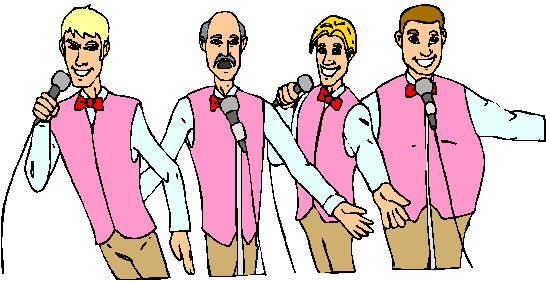 Male Chorus Clipart
