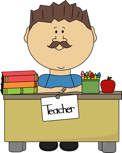 Male Teacher - Teacher Clipart
