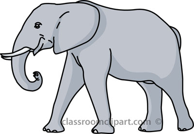mammals-elephant standing baby elephant clipart. Size: 38 Kb From: Elephant Clipart