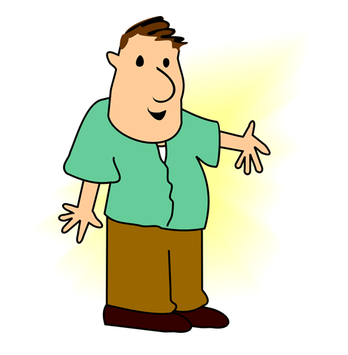 Man Thumbs Up Clipart