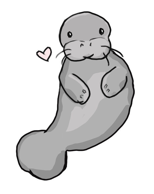 Manatee Clipart Free Clip Art Images
