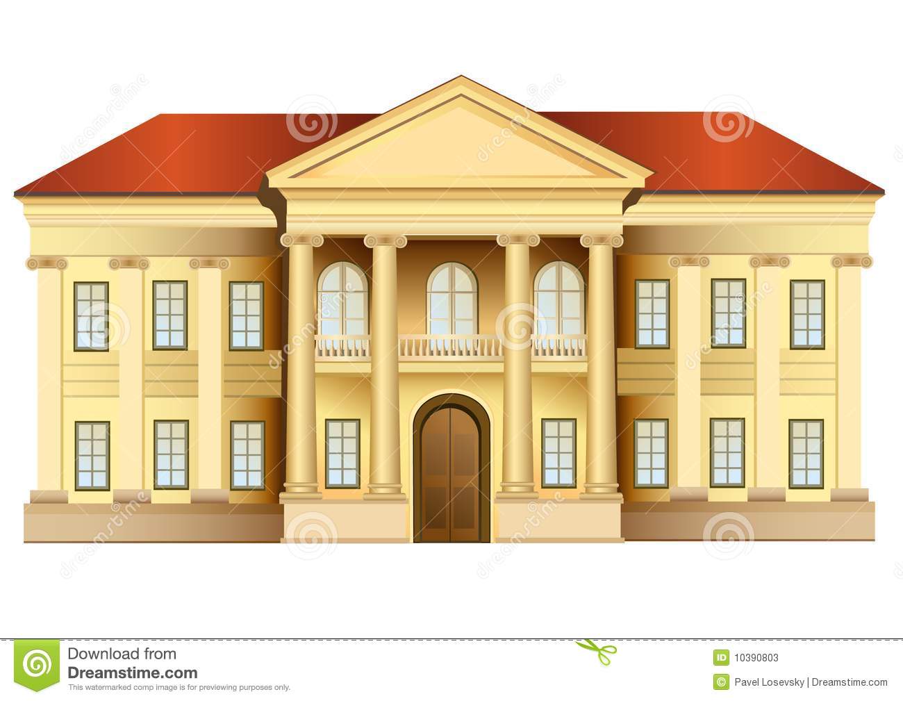 Drawing mansion - 19th centur