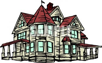 mansion: house vector