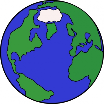 Map Clip Art Of The World .