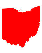 Map of Ohio - Ohio Clip Art