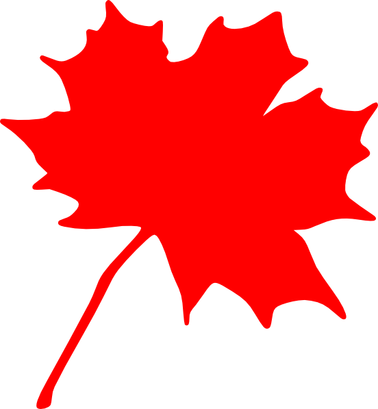Download this image as: - Maple Leaf Clipart
