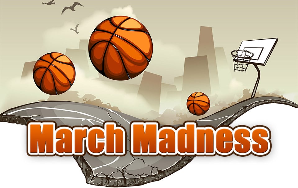 March Madness Sweet Sixteen O - March Madness Clip Art