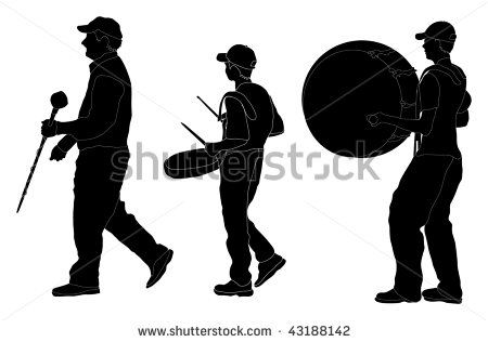 marching snare drum clip art - Drumline Clipart