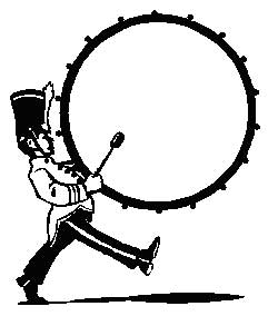 Marching Band Drummer Clipart - Marching Band Clip Art