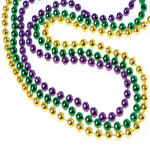 Mardi Gras Beads Clip Art