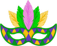 Mardi Gras mask Royalty Free 
