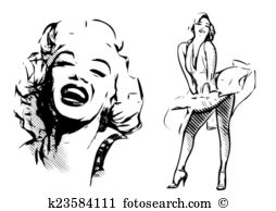 Marilyn Monroe - Marilyn Monroe Clip Art