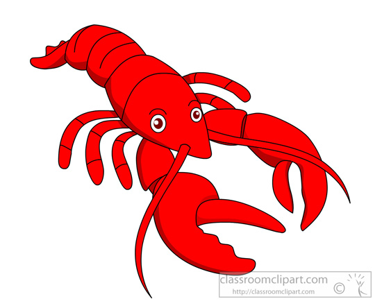 Marine Life Clipart Red Lobster Clipart Classroom Clipart
