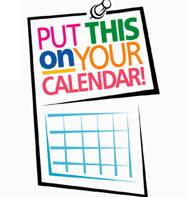 Mark Your Calendar Clip Art - Mark Your Calendar Clipart