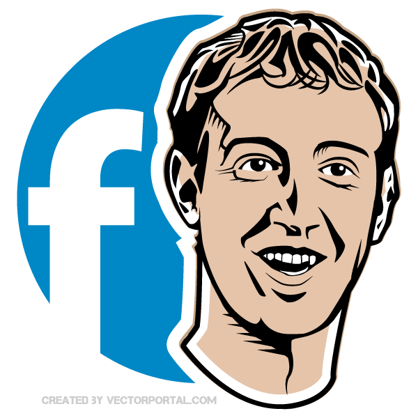 Mark Zuckerberg Vector Image - Mark Zuckerberg Clipart