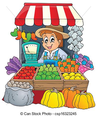 Market Clip Art | Clipart Pan - Farmers Market Clipart