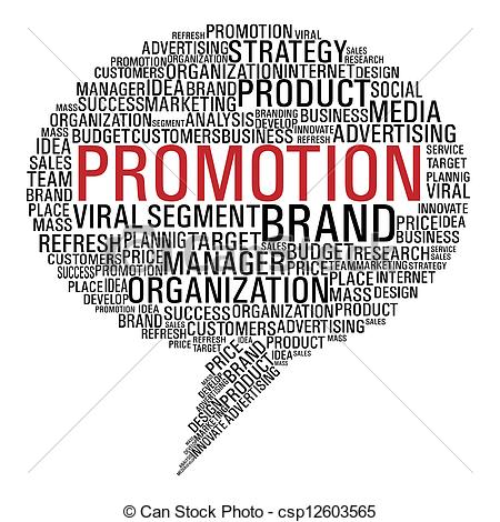 Marketing promotion speech bubble - csp12603565
