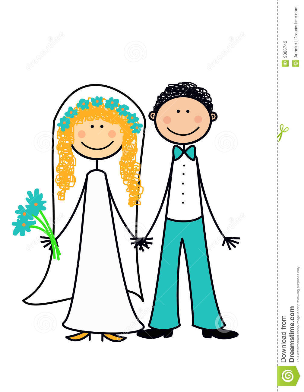 Married couple clipart - .