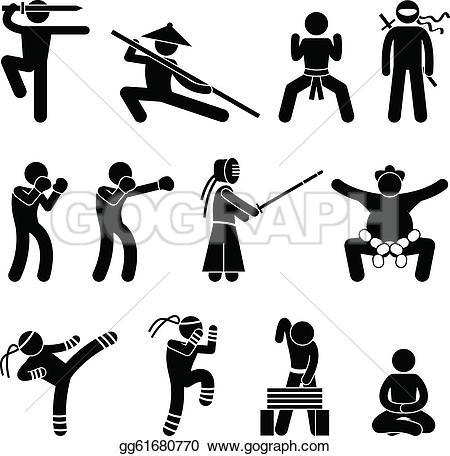 Martial arts illustration u0026middot; Kung Fu Martial Arts Self Defense