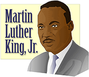 Martin Luther King, Jr. Day clipart