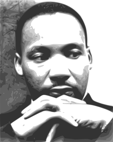 Martin Luther King Jr. clip a - Martin Luther King Jr Clip Art