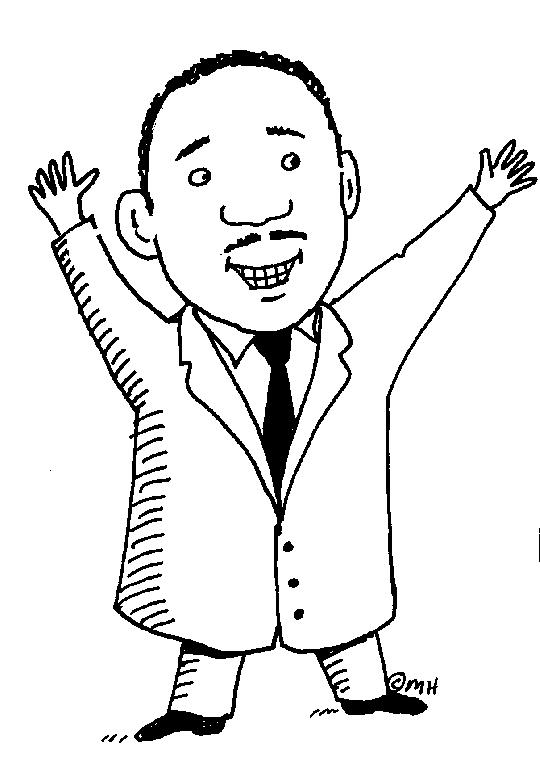 Martin Luther King - Martin Luther King Clipart