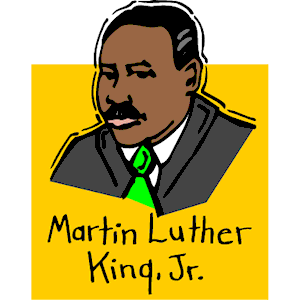 ... Martin Luther King u0026m - Martin Luther King Clipart