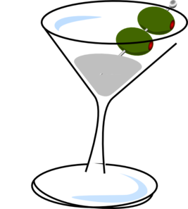martini clipart - Martini Clip Art