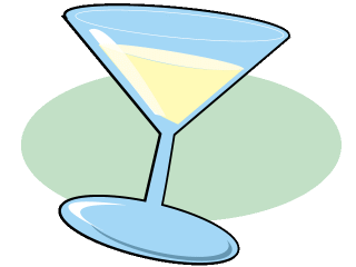 Martini glass martini clipart