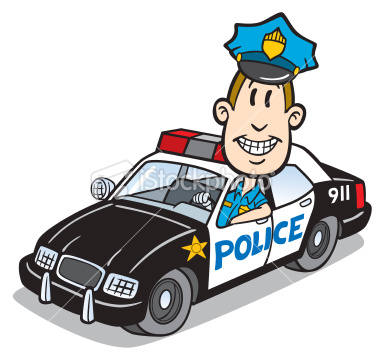 Marty S Musings Bmw Run Flat  - Clipart Police Car